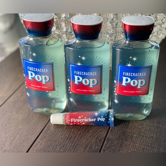 Bath & Body Works Firecracker Pop Shower Gel & Lip Gloss - Picture 2 of 8
